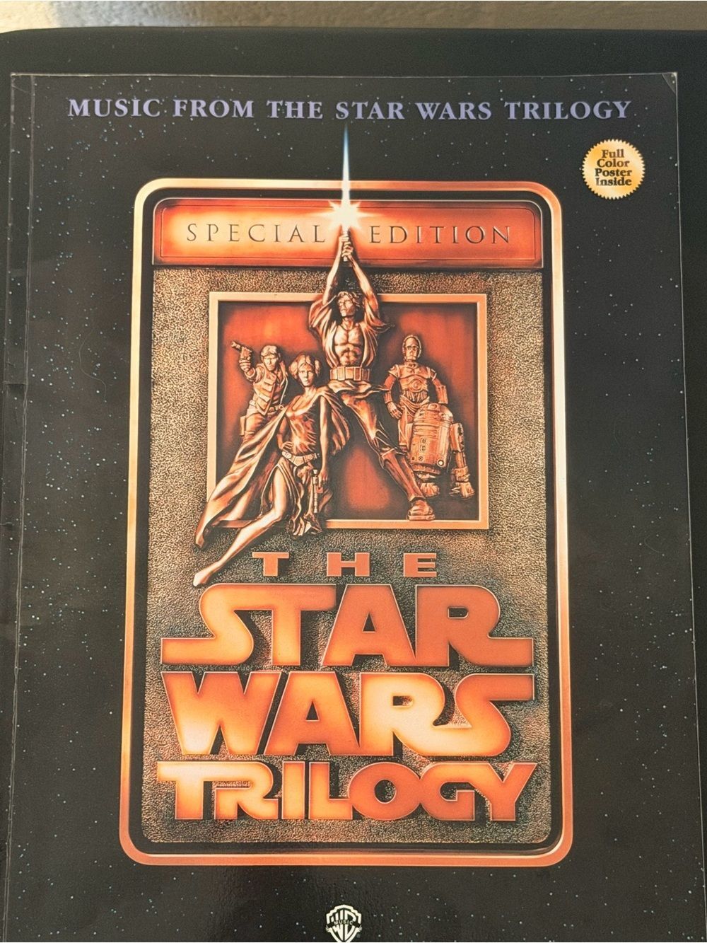 Star Wars Trilogy Special Edition Soundtrack - Black/Orange Cover